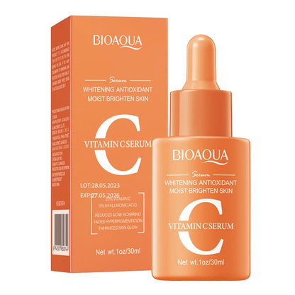 BIOAQUA Retinol Vitamin C Hyaluronic Acid Serum for Face Moisturizing Whitening Anti Wrinkles Facial Essence Face Skin Care