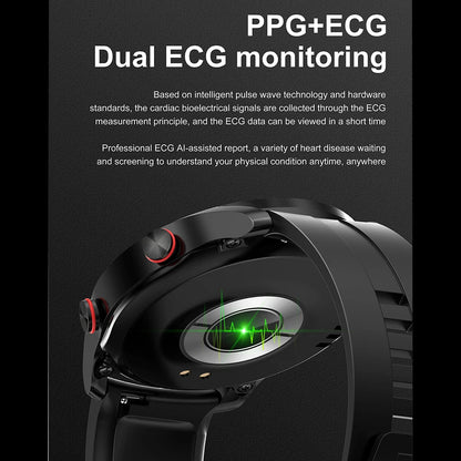 GT Series Bluetooth Call Smart Watch ECG+PPG Health Monitoring 100+ Sports Mode Waterproof Men's Outdoor Sports Smartwatch 2025