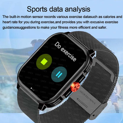 Outside Smartwatch Watch 2.01 HD Full Screen Christmas Gift  Bluetooth Call Custom Photo Women FitnessSmartwatch For Android Ios