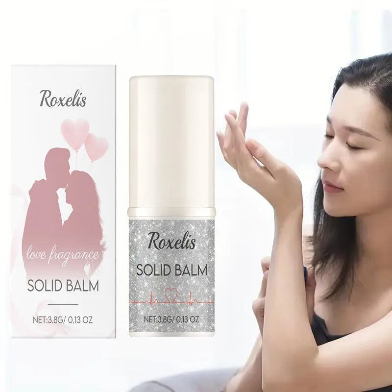 Pheromone Solid Perfume for Women and Men,Refreshing Solid Balm,Date and Daily Perfume,Ideal Gift,Portable Balm Aroma Deodorants
