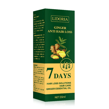 35ml Natural Ginger Hair Care Essential Oil 7 Day Improves Scalp Environment Hair Loss Treatment Hair Growth Care Essence Oil