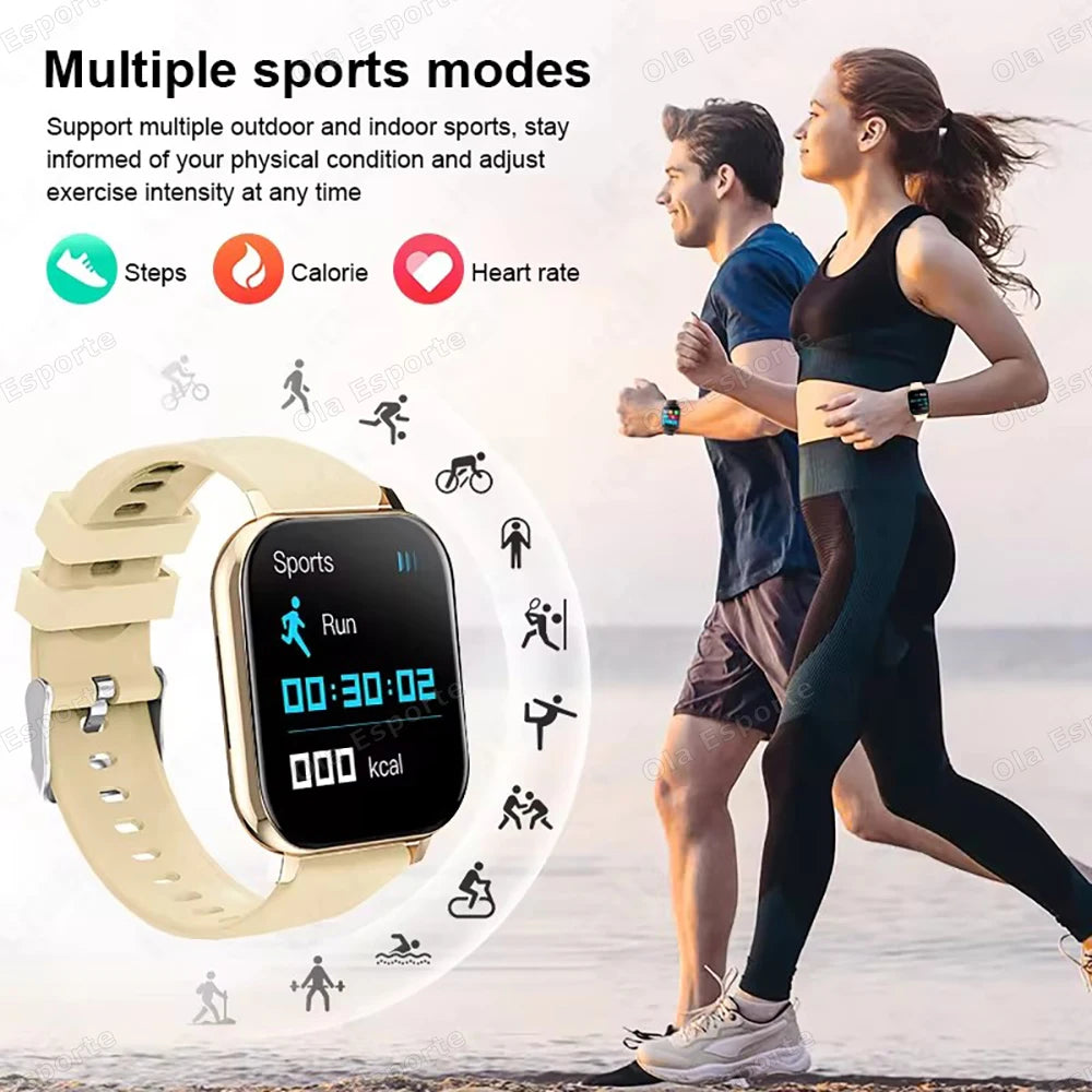 New Smart Watch Men Women Waterproof SmartWatch Faces Bluetooth Call Health Monitor Sports Fitness Watches For Android iOS 2025