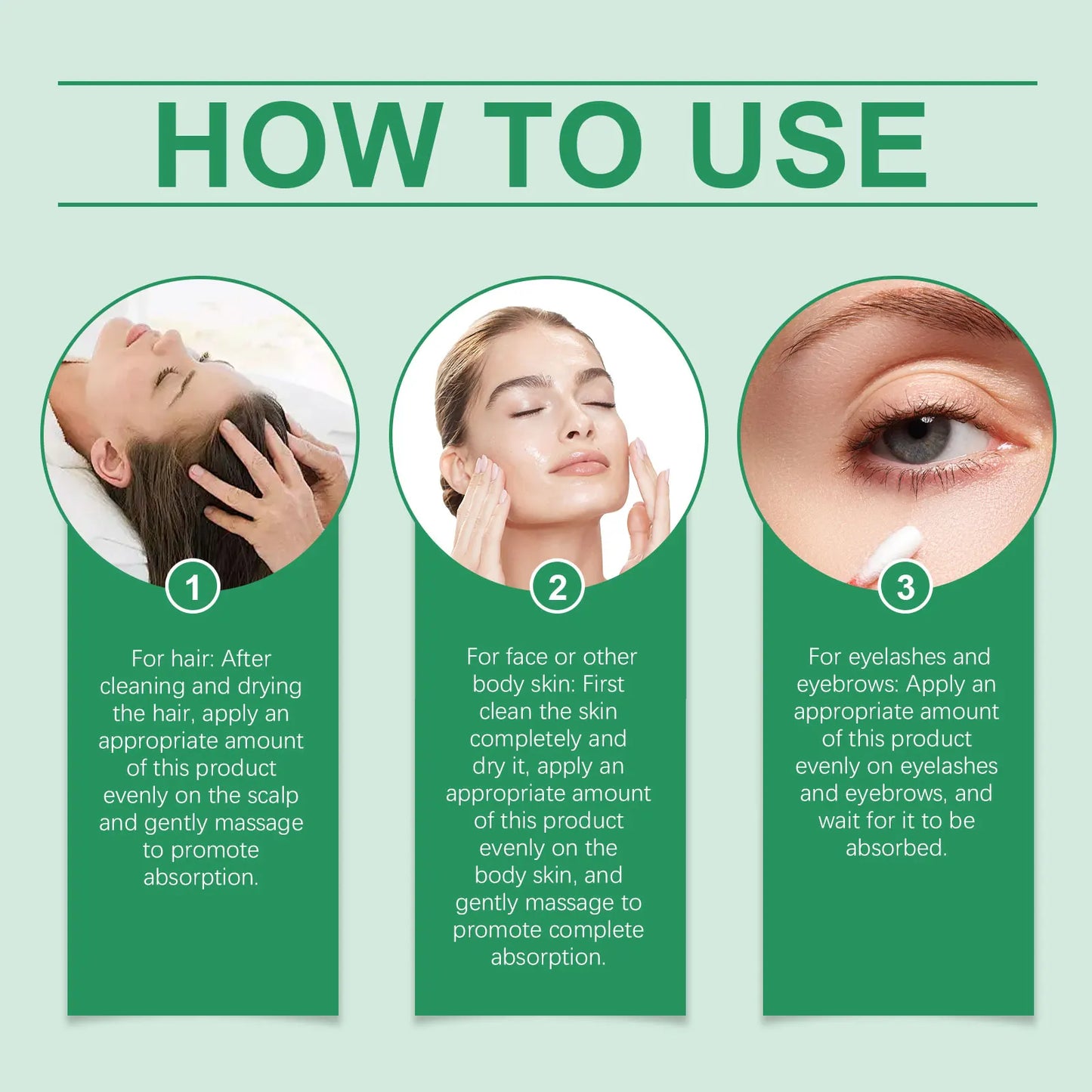 Pure Castor Hair Care Essential Oil Deep Nourish Scalp Repairing Damaged Hair Roots Scalp Treatment Serum Strengthen Hair Roots