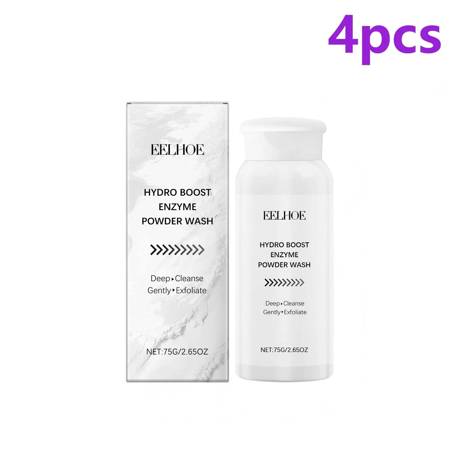 Rice Enzyme Cleansing Powder for Face Exfoliating Powder Wash to Remove Blackheads Oil Control Pore Refining for Acne Skin 75g