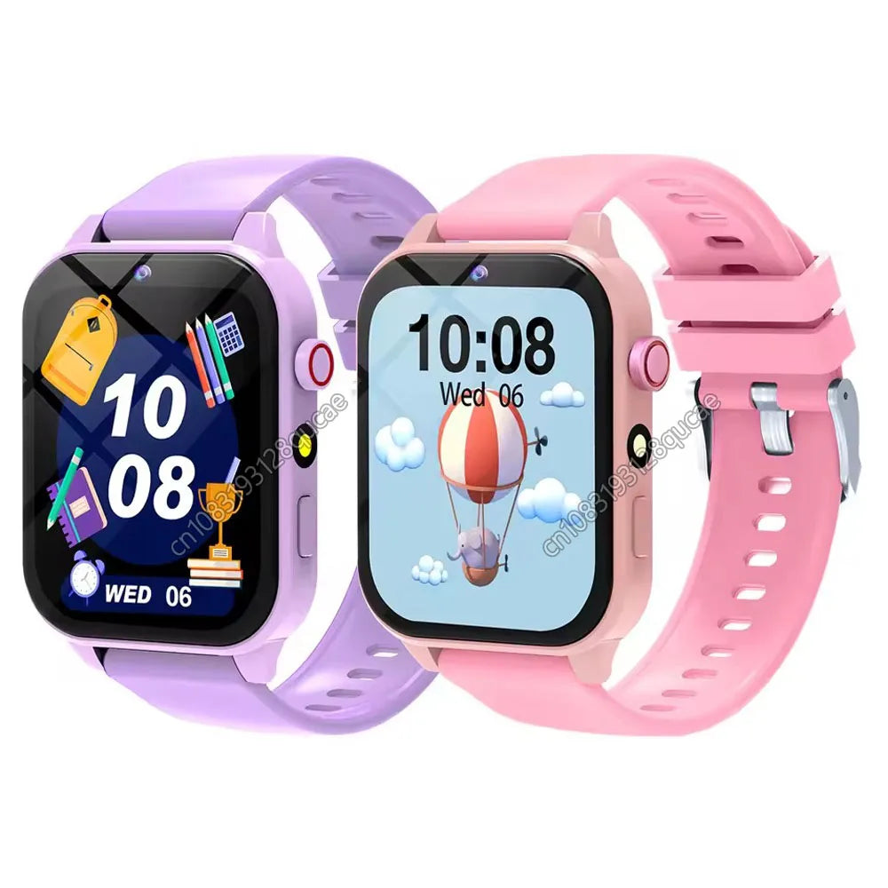 2025 New Smart Watch For Children HD Touch Screen Camera 18 Games Sleep Monitoring Alarm Clock Calculator Birthday Gift Boy Girl
