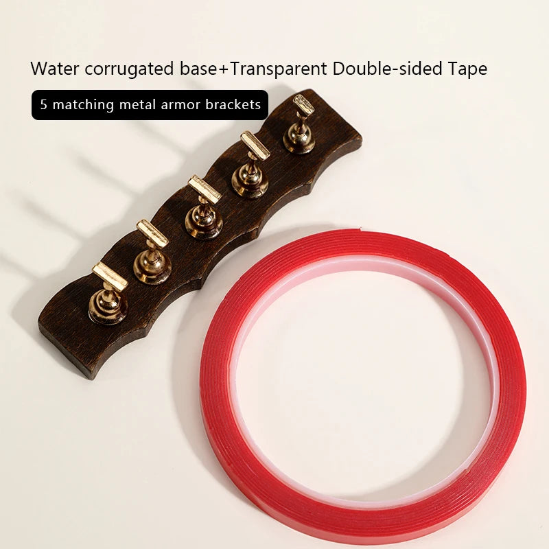 RS NAIL Wooden Nail Practice Stand False Nail Tip Display Base Holder Gel Polish Exercise Showing Shelf Manicure Supplies Set