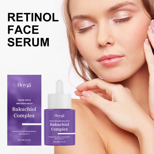 Retinol Face Serum for Sensitive Skin with Vitamin C And Niacinamide Daily Hydrating Brightening Essence for Wrinkle Reduction