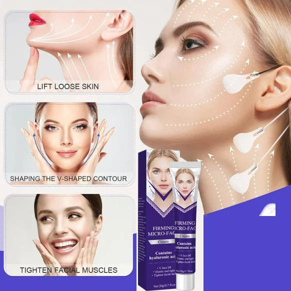 V-Shape Face Cream Remove Double Chins Firming Fat Burning Anti-aging Shaping Massage Care Products