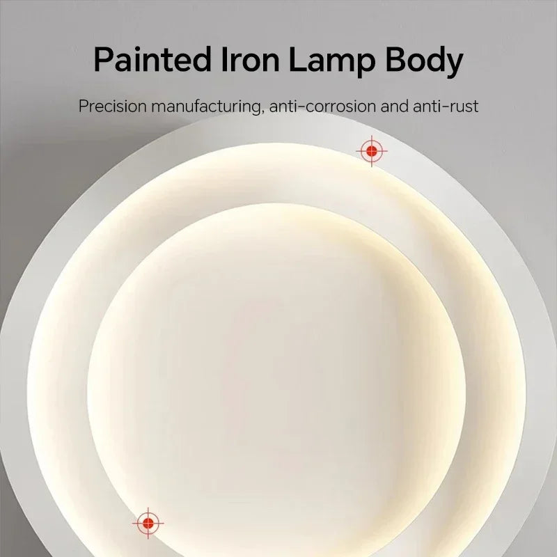 Modern LED Ceiling Lamp for Living Dining Room Study Bedroom Geometry Ceiling Lights Indoor Home Decor Lighting Fixture Luster