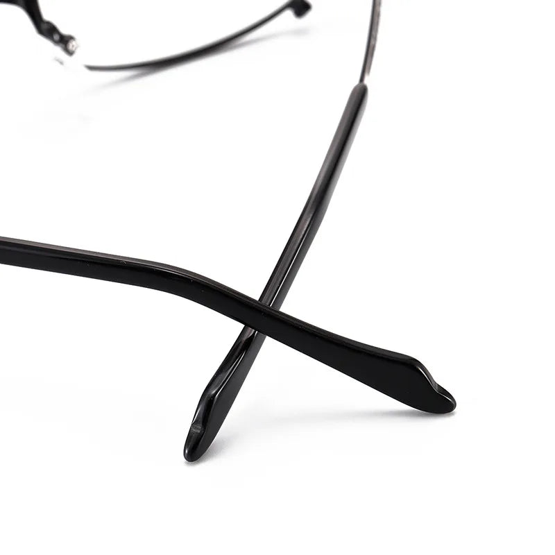 Women Prescription Optical Eyeglasses Frames with Golden Hollow Out Eyeglasses Frame With Flower Female Spectacle Eyewears 3038