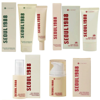 Seoul 1988 Retinol Serum Anti-Wrinkle Eye Cream Fade Fine Line Anti Dark Circle Puffiness Lifting Firming Shrink Pores Skin Care