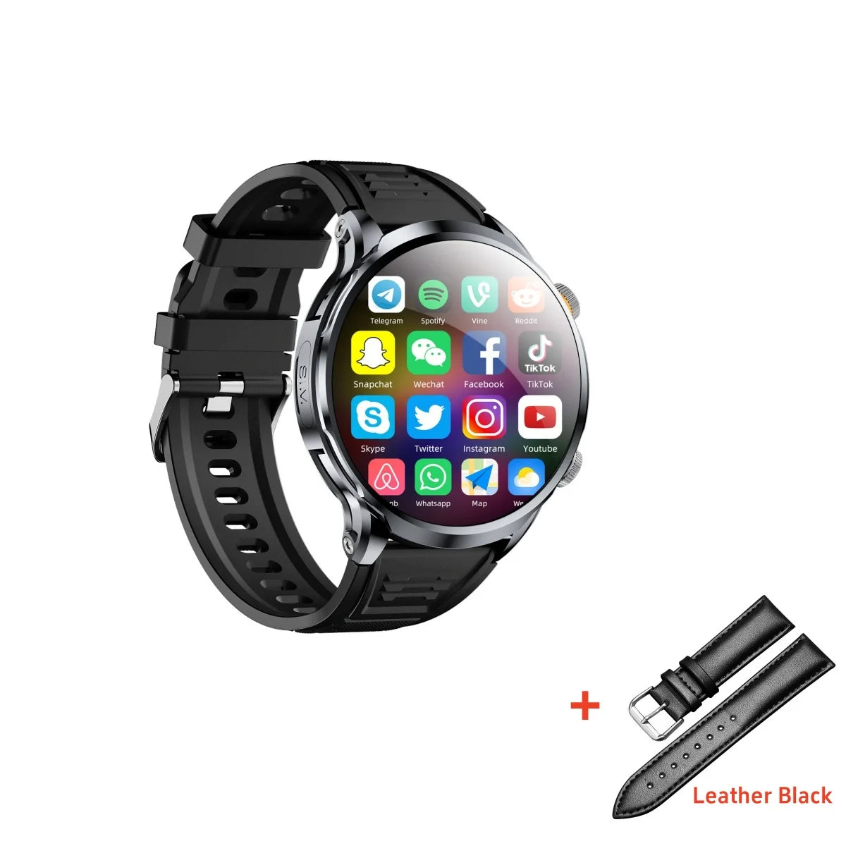 4G/5G Call Smart Watch GPS WIFI High Definition Shooting 98% Adobe RGB Video Call NFC 3D positioning navigation 128GB Smartwatch