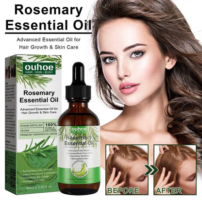 Rosemary Essential Oil Hair Care Oils Pure Natural 30ml/60ml Hair Essential Oils For Nourish Shiny Hair Healthy Care