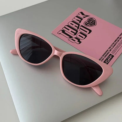 Pink Women Cat Eye Sunglasses Luxury Brand Design Uv400 Retro Premium Sun Glasses Men Sun Protection Fashion Eyewear