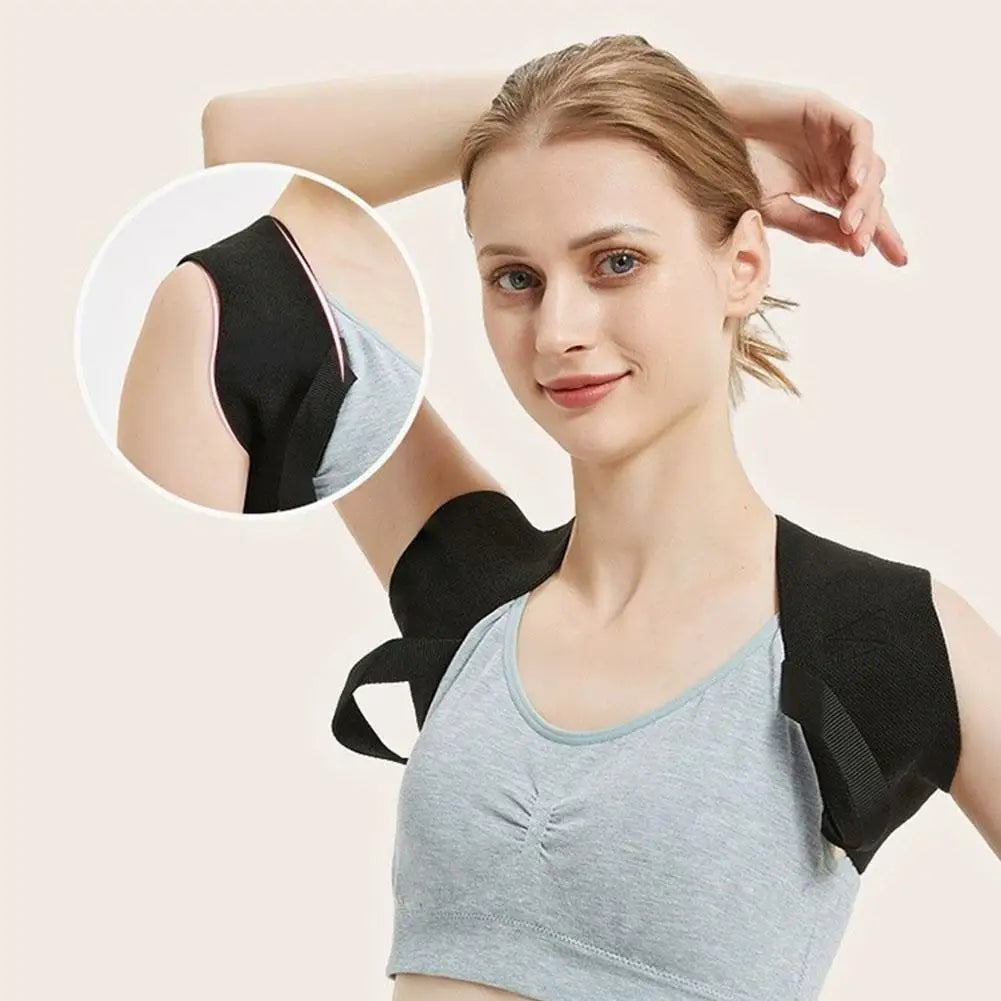 Adjustable Back Shoulder Posture Corrector Belt Clavicle Spine Support Reshape Your Body Home Office Sport Upper Back Neck Brace