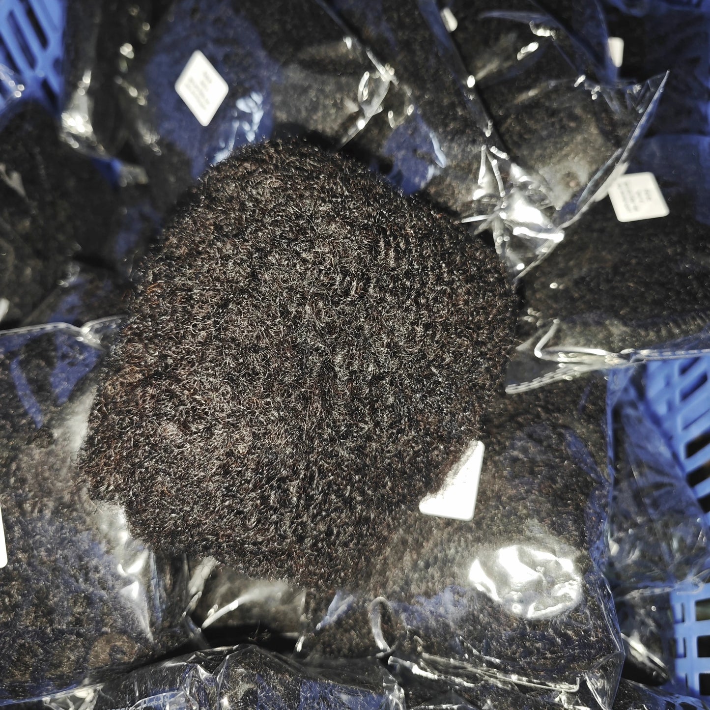 1Pc/30g Hair No Weft Brazilian Afro Kinky Curly Human Hair Bulk Remy Bulk for Braiding Extensions Natural Hai for Locs Braids