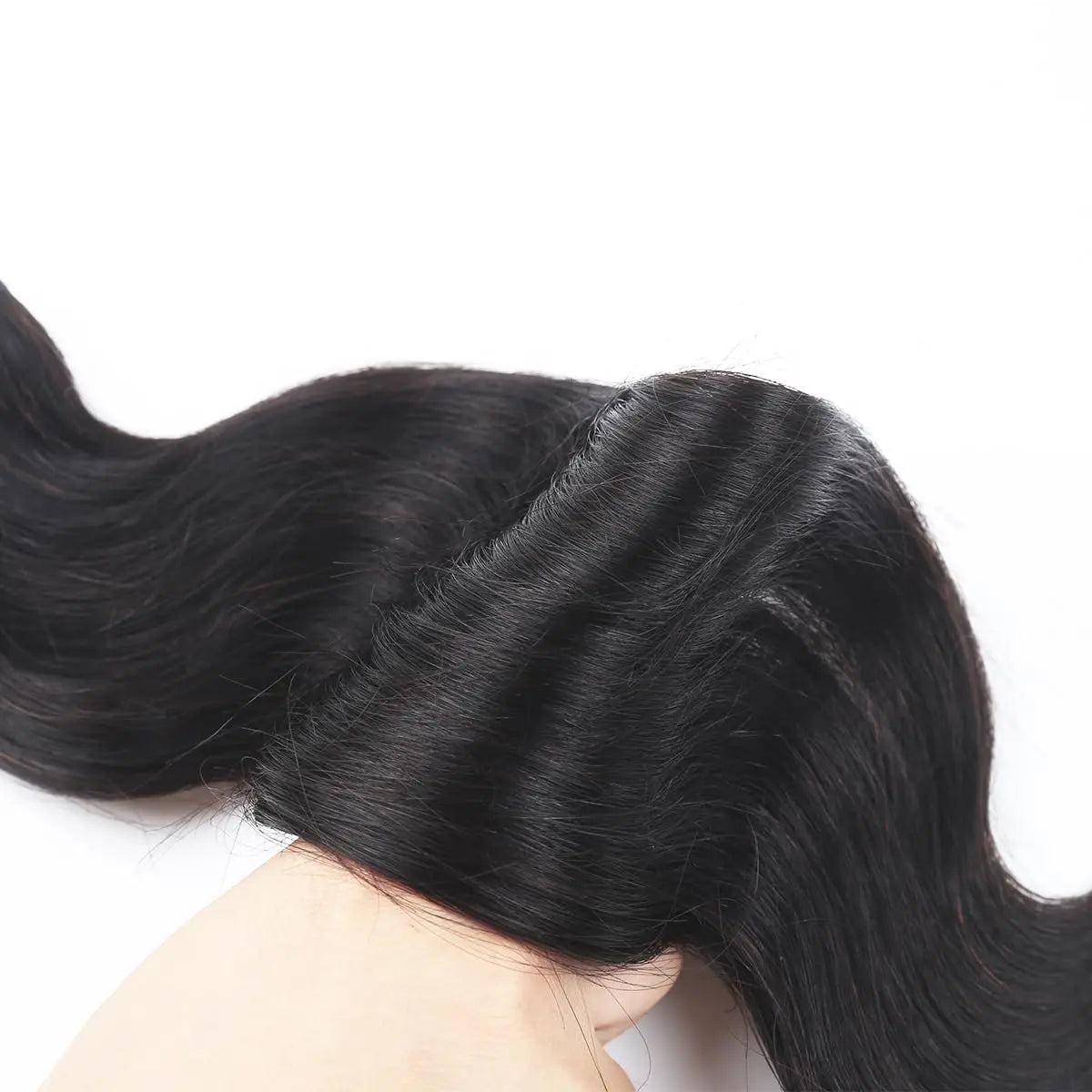Short Body Wave Bundles 50G/Pcs 100% Human Hair Brazilian Virgin Hair Extensions Natural Black Color Body Wave Bundles for Women