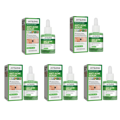 Salicylic Acid Anti Acn-e Face Serum Hydrating Fader Acne Mark Pimple Blackhead Removal Shrink Pores Oil Control Facial Essence