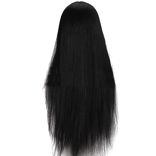 55cm Practice Training Head Hair Model Hairdressing Mannequin Doll Head Model With Long Synthetic Hair For Braiding Practice