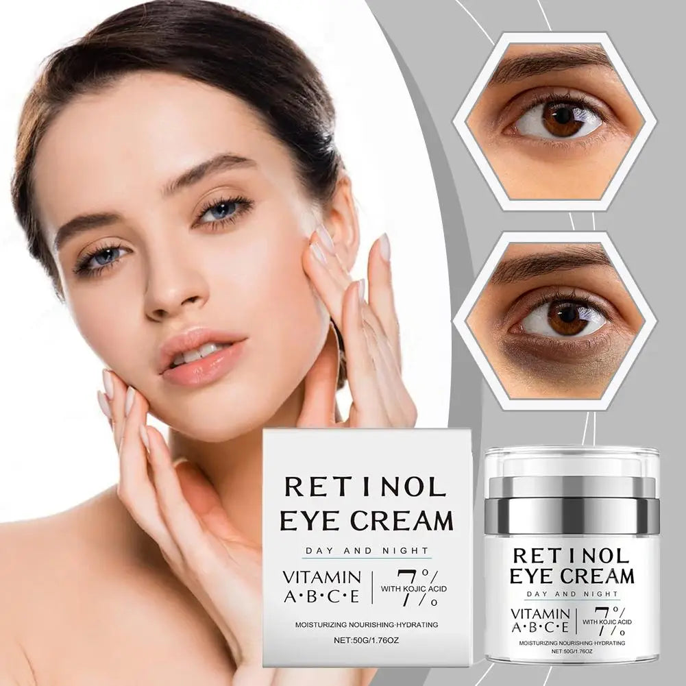 Retinol Eye Cream Anti Aging Eye Treatment Dark Circles Reduces Fine Lines Tightens The Skin Gently Nourishes Brighten Eye Care