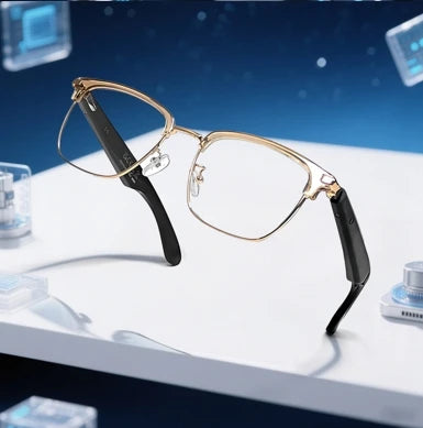 GT-33 Smart audio translation glasses with Bluetooth 5.3 headphones call noise reduction ultra long standby unisex