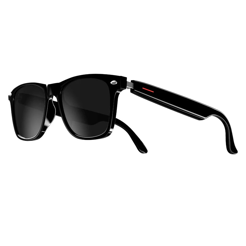 AI Bluetooth Smart Glasses Real-Time Translation Multilingual Listening Music & Call Functionality