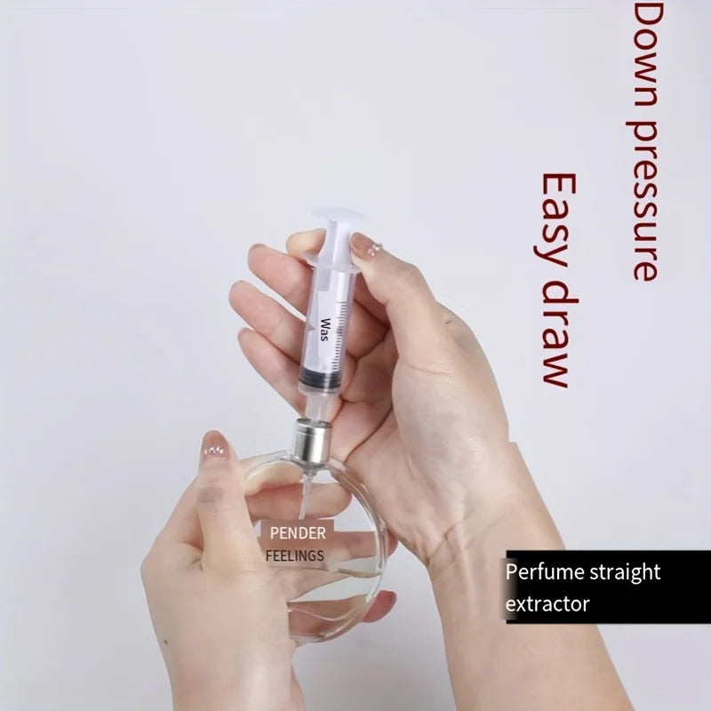 5 ml Syringe Plastic Perfume Dispenser Tool Refills Cosmetic Bottles