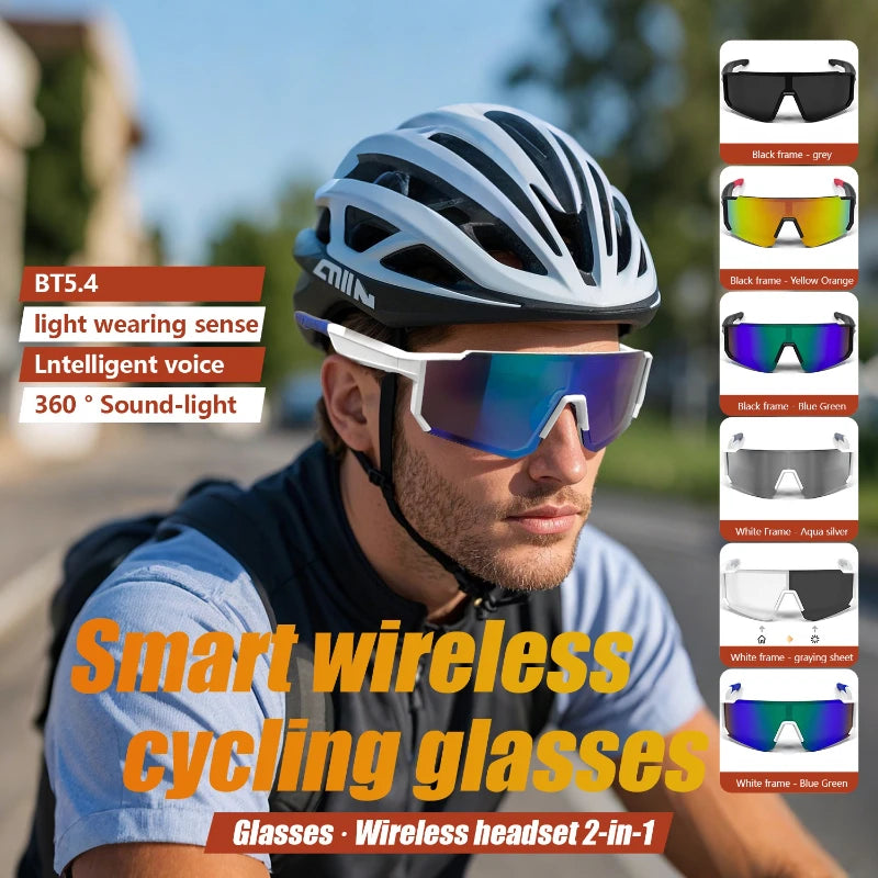 QY-Pro1 Bluetooth Smart Glasses  Intelligent Translation Sunglasses Voice Remote Control Music Eyewear Waterproof Eyeglasses