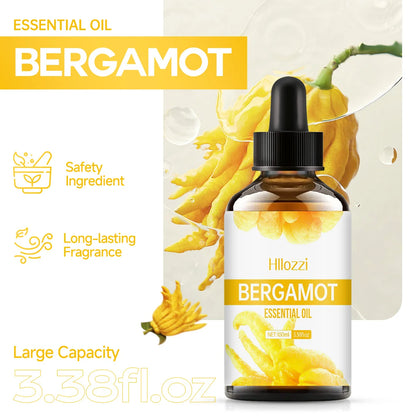 Bergamot essential oil is unique and attractive, suitable for body care and hair care, and can also be used in a diffuser.