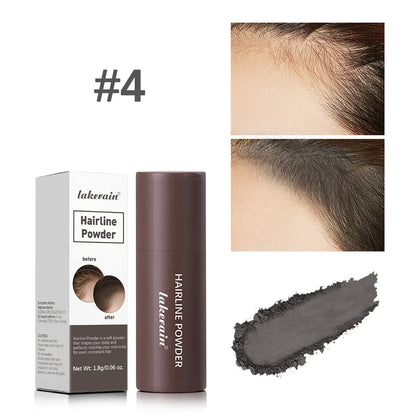 Waterproof Hairline & Root Concealer Pen Instant Grey Coverage Easy Blend Powder Stick for Normal Hair Hairline Enhance
