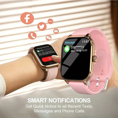 KESHUYOU 2025 New Smart Watch H9 Pro Max 2.01 inch HD Display Receive Calls Multi Sport Mode Smartwatch for Men Women Gift