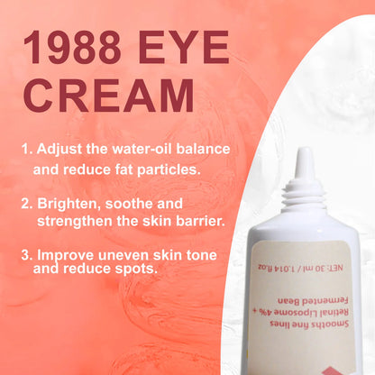 30ML Retinol Eye Cream Reduces Fine Lines And Dark Circles Brightens Skin Around Eyes Deeply Moisturizes Firming Eye Cream