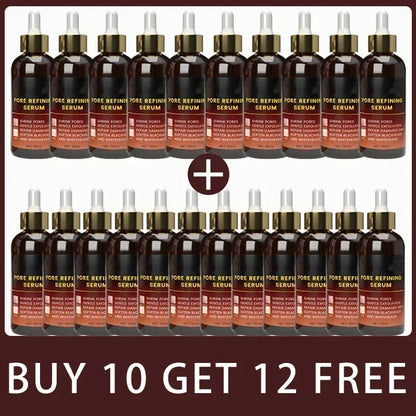 Pore Minimizing Serum Acid Shrink Pores Removing Large Pores Blackheads face Moisturizing Brightning Skin Care Essence Oil
