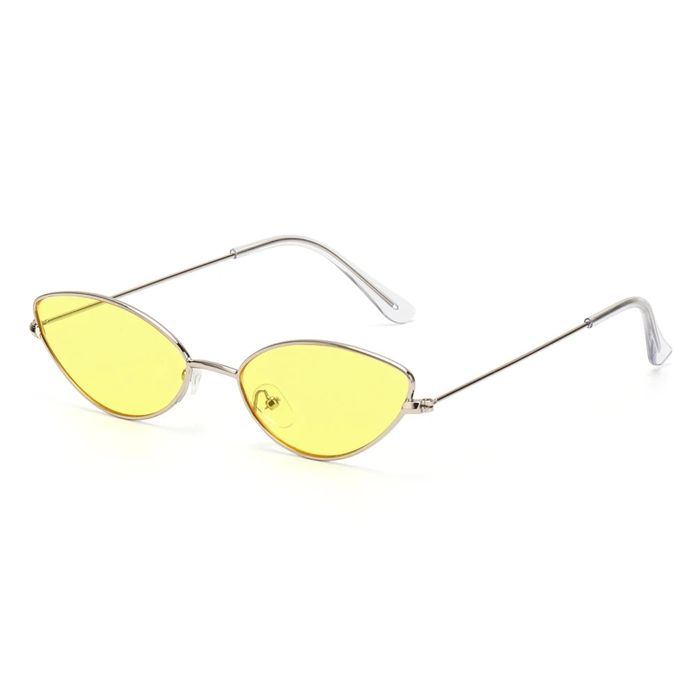 Hip Hop Metal Frame Fishing Women's Eyewear Women Men Sunglasses Round Sun Glasses Shades