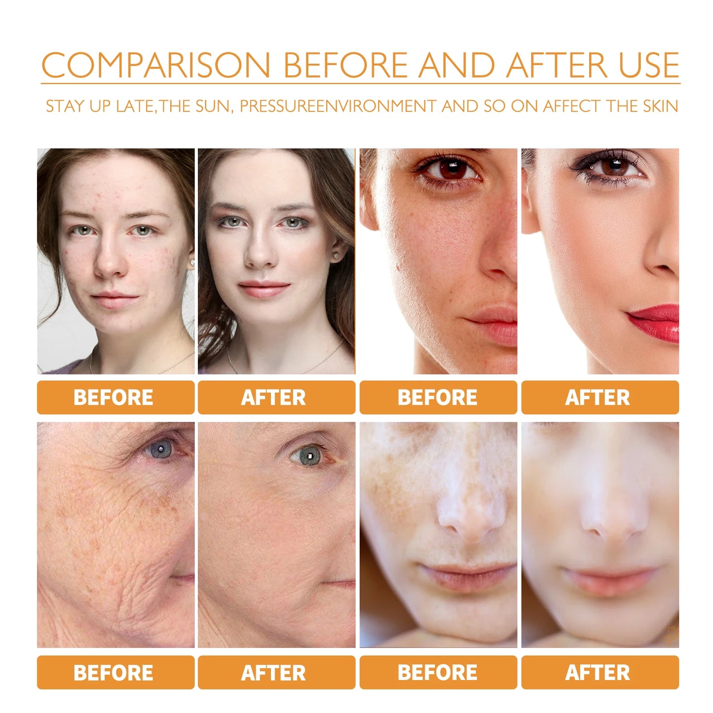 WEST MONTH Turmeric Anti-Oxidation Face Serum Creamy Easy-To-Use-Absorbent Texture Restore Skin Elasticity Hydration 30ml