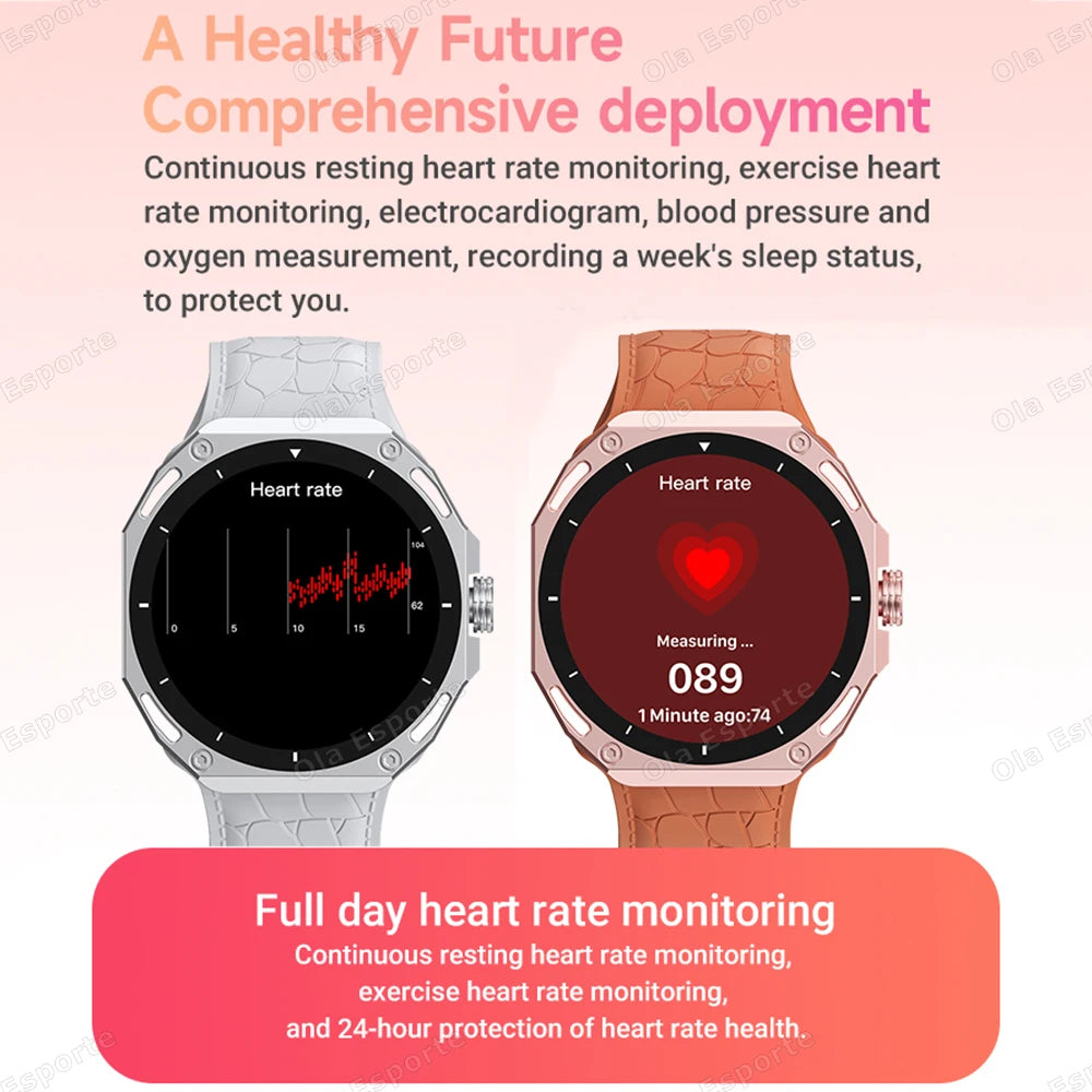 New in 3D Smart Watch Faces Bluetooth Phone Call DIY Watch Face Waterproof 7+1 Strap GPS SmartWatch for Men Women Health Monitor