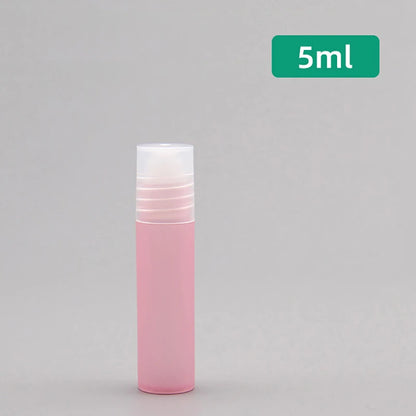 5/8/10ml Empty Perfume Roll Roller Ball Bottle On Plastic Liquids Oil Container Refillable Bottles Holders New Bottling Bottle
