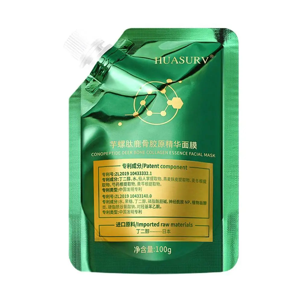 100g Moisturizing Retinol Gold Mask Oil Control Remove Pores Snake Venom Brighten Facial Mask Firming Face Skin Care
