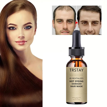 TRSTAY Hair Mask for Repairing Damaged Hair after Perming And Dyeing Restoring Healthy And Shiny Hair