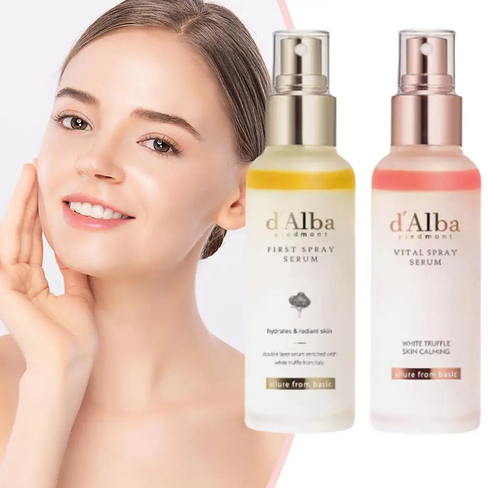 D'Alba Hyaluronic Acid Nicotinamide Face Essence Replenishment Moisturize Shrink Pore Brighten Skin Care Firming Facial serum