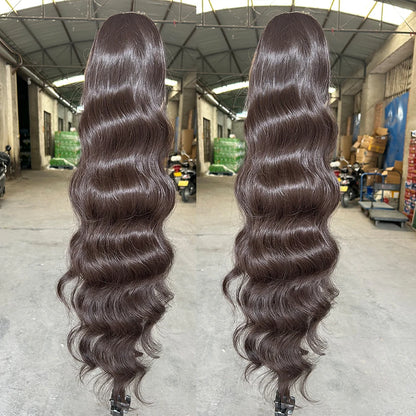 Magicae Ponytail 28Inches Blond 27/ 613 Synthetic Hair Extension 180grams Heat Resistant Ombre Brown Water Body Wave Clip in