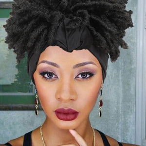 Short Braid Headband for Men and Women Dreamlock African Synthetic Wig Synthetic Hair Short Braid Wig Heat-resistant Wig