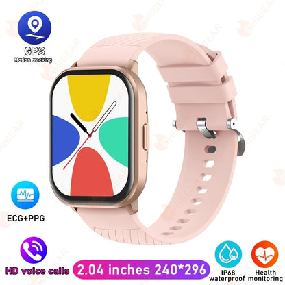 2025 New For Xiaomi Huawei Samsung Smart Watch Men Women Heart Rate Blood Pressure Fitness Tracker Bluetooth Call Smartwatch Man