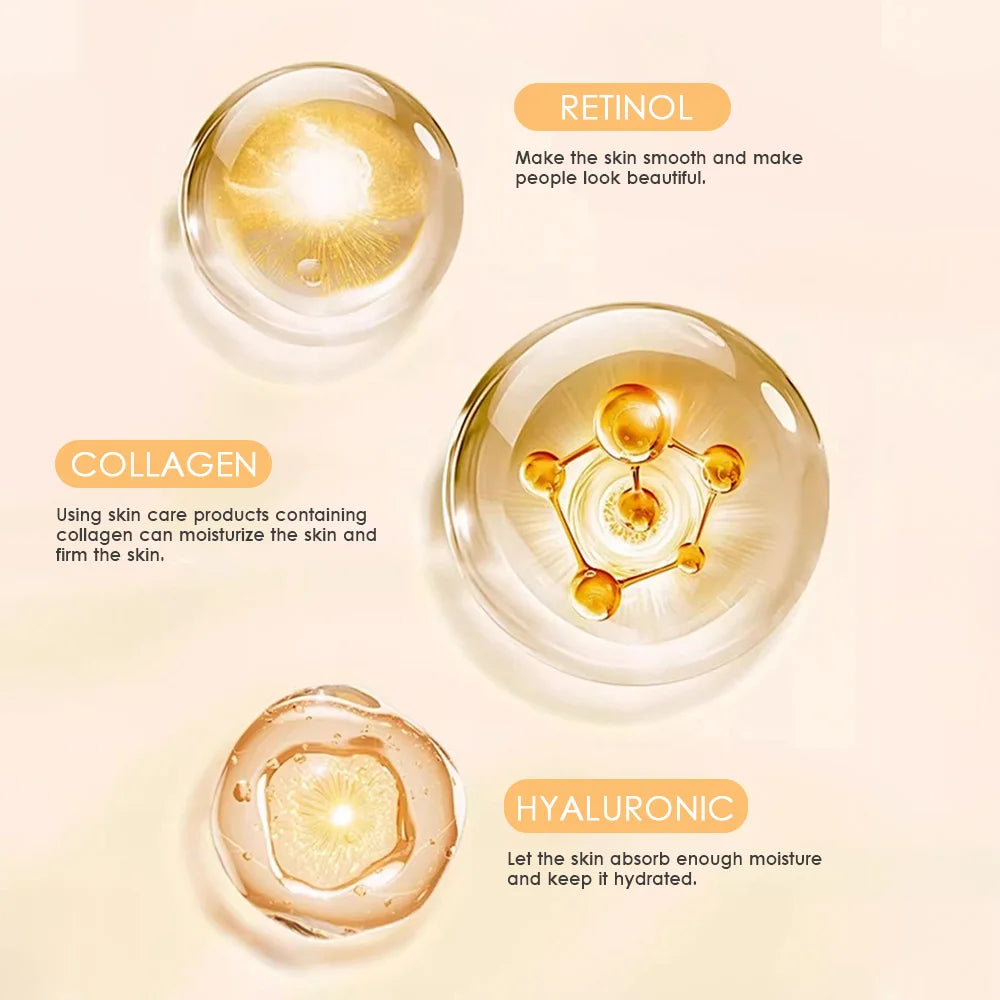 YOUNGCOME Retinol Collagen Face Cream | Moisturizing & Hydrating | Whitening & Spot Lightening | Gold Formula Face Cream