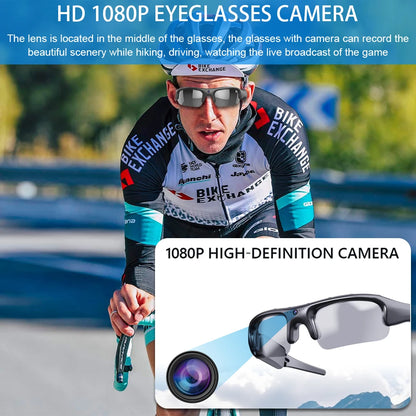 Camera Smart HD 1080P WIFI Sports Glasses With Camera and Audio Recording Glasse