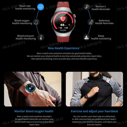 2025 New Smart Watch GPS Tracker Sport Smart Watch Men Women Bluetooth Call Heart rate Health Monitor IP68 Waterproof SmartWatch