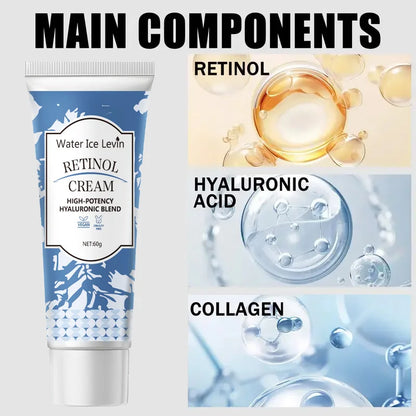 Water Ice Levin Retinol Cream - High-Potency Hyaluronic Blend for Moisturizing and Brightening Skin - Vegan & Cruelty Free