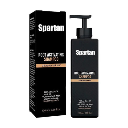 Spartan Root Activator Shampoo Hair Regrowth Non-irritating Fluffy Nourishing Shampoo Anti Hair Loss Shampoo Hair Care Product