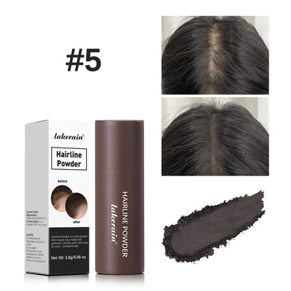Waterproof Hairline & Root Concealer Pen Instant Grey Coverage Easy Blend Powder Stick for Normal Hair Hairline Enhance