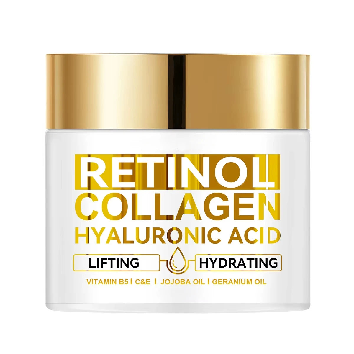 Retinol Anti Aging Face Cream Moisturizing Wrinkle Remover Collagen Hyaluronic Acid Creams Skin Care Cosmetic